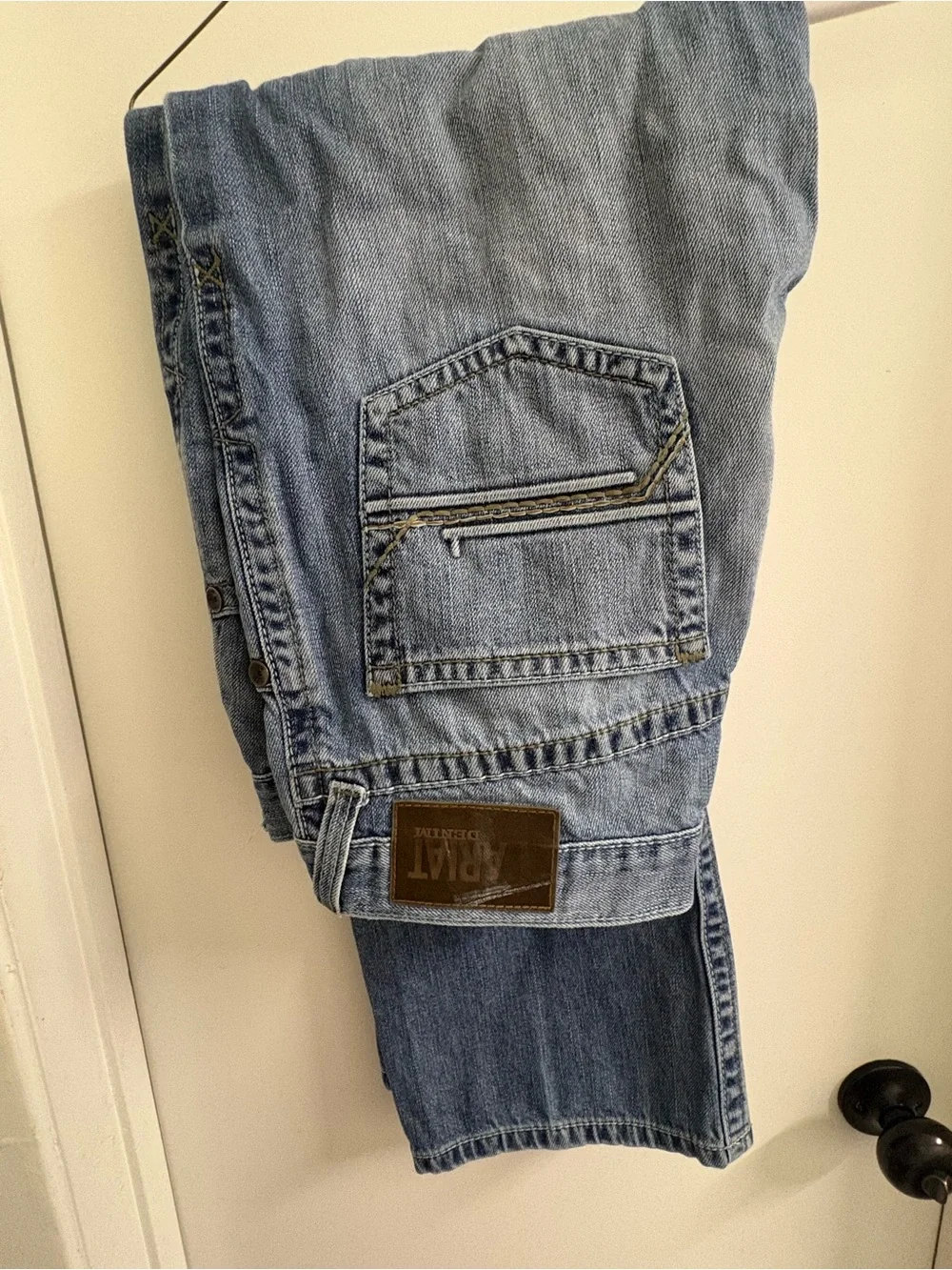 Ariat Light Blue Bootcut Men's Jeans